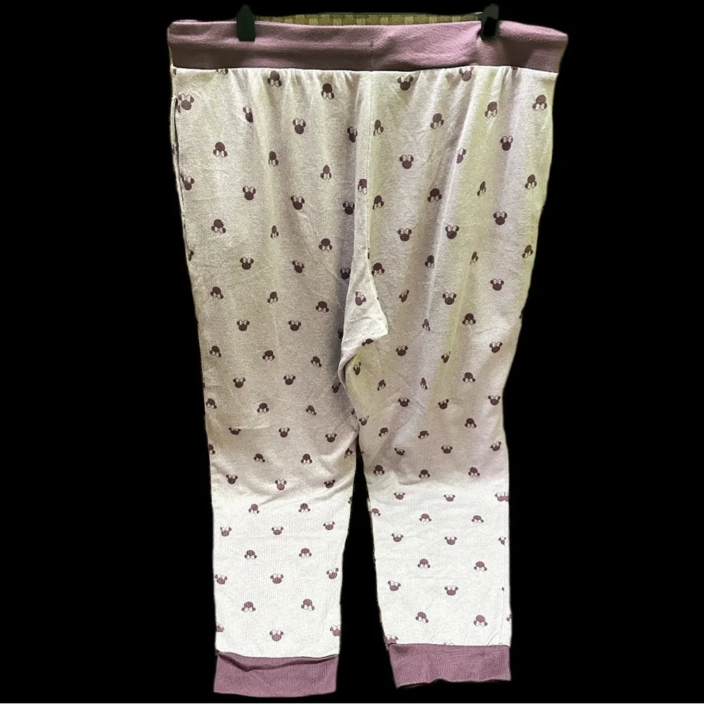 Disney Women’s Pajamas in Cream and Purple size L - Picture 2 of 9